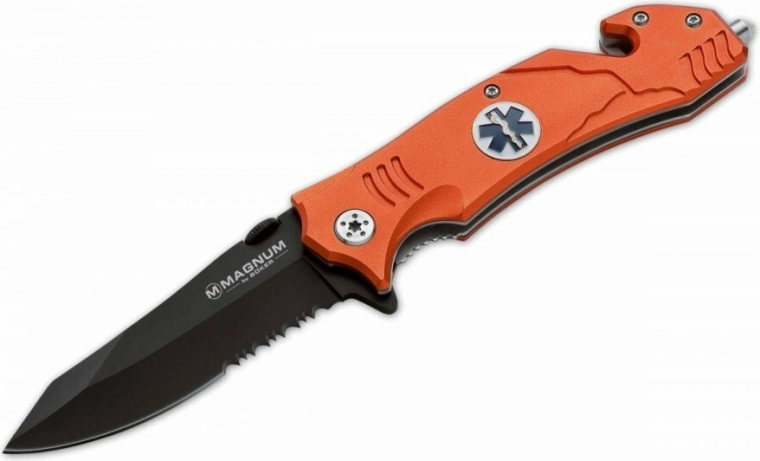 Magnum EMS Rescue redningsfoldekniv 8,3 cm, orange