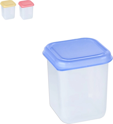 Plastdåse mini firkant 0,2 l mix