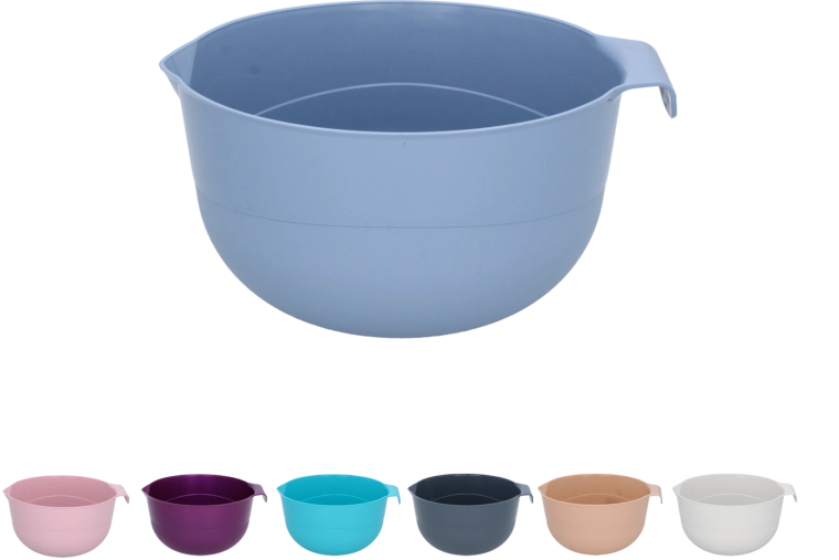 Plastikskål med hældetud 2 l