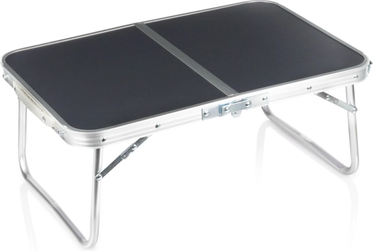 Vilde sammenklappeligt campingbord i grafit 60 × 40 × 25 cm