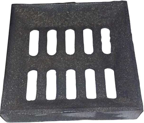 Støbejernsriste 135 × 135 mm til ABX-ovne