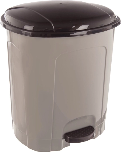 Pedalspand 21 l kaffebrun