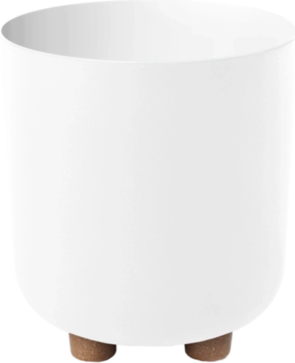 Blomsterpotte Sofia 190 mm hvid – mat keramik