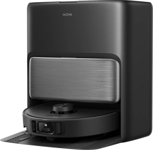 MOVA P70 Pro Ultra robotstøvsuger med mop og dockingstation, sort