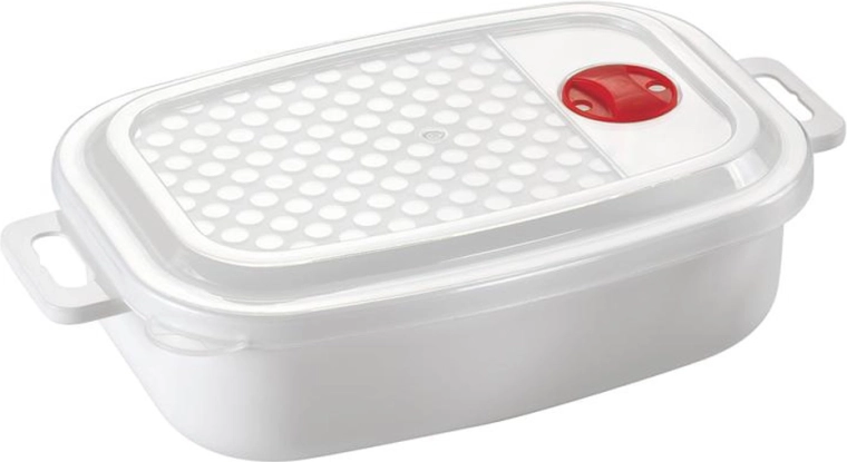 Plastbeholder til mikrobølgeovn HEIDRUN 1,5 l med låg