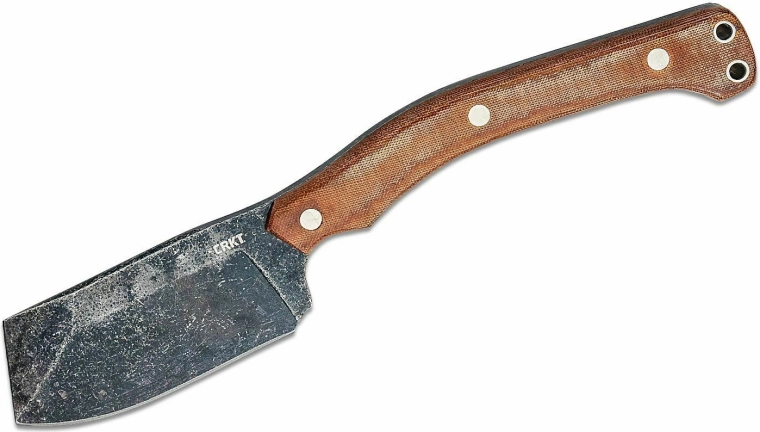 Udendørskniv CRKT Razel Nax Brown 11 cm, Micarta, termoplastskede