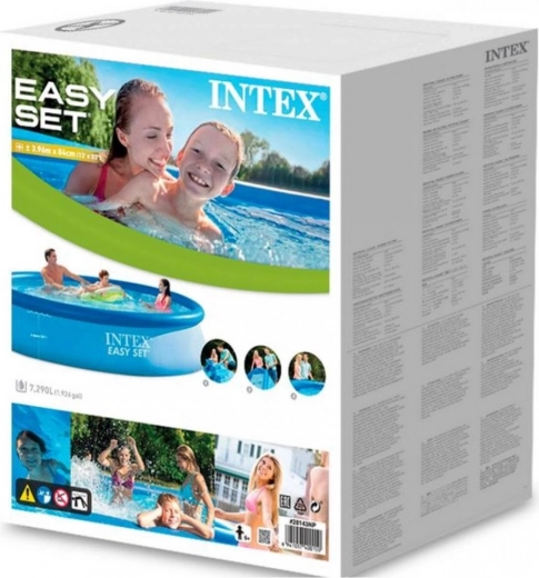 Oppustelig havepool 396 × 84 cm