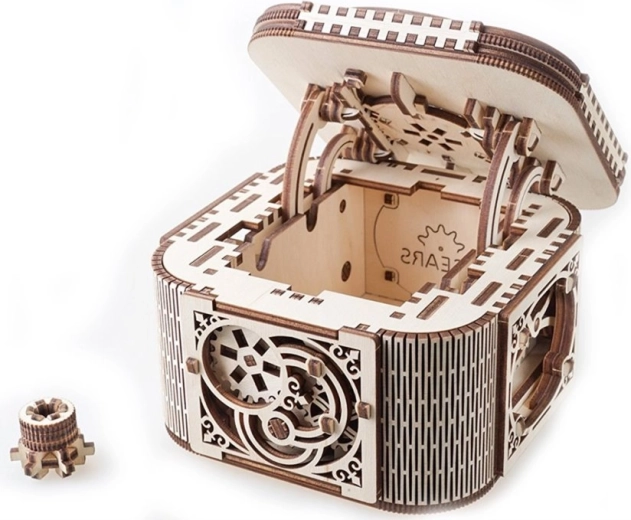 UGEARS træ 3D-puslespil smykkeskrin 190 dele