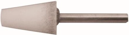 Konisk slibekrop med skaft 20/40 × 32 mm, korn 80