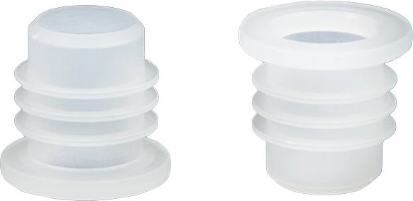 Flaskeprop til 1 l flasker af plast, farvemix (20 stk)