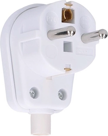 Solight vinkelstikprop IP20 hvid