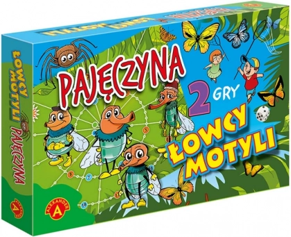 Brætspil Alexander - Spindelvæv / Sommerfuglejægere