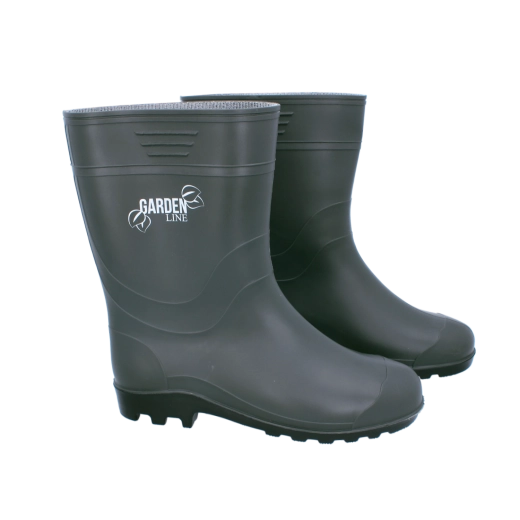 Herre PVC gummistøvler oliven str. 46