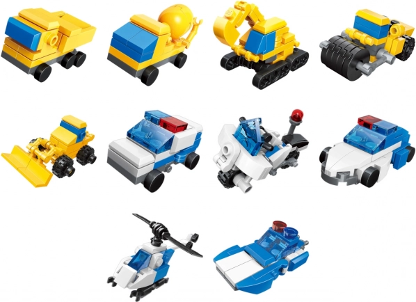 Qman Byggesæt Polititeknisk Team 3 i 1