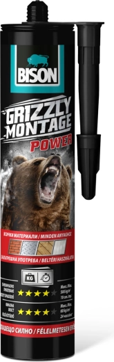 BISON Grizzly stærk monteringslim 370 g
