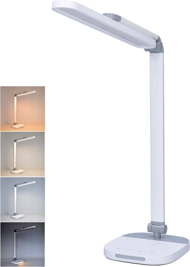 Solight LED-dæmpbar bordlampe med natlys, 10 W
