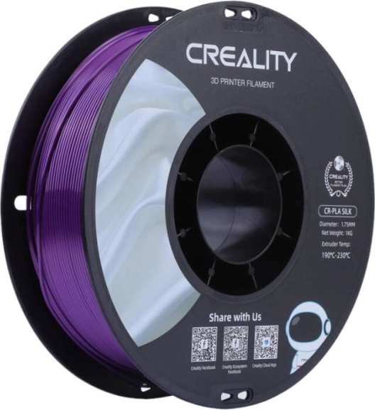 PLA-filament Creality CR-Silk lilla 1,75 mm