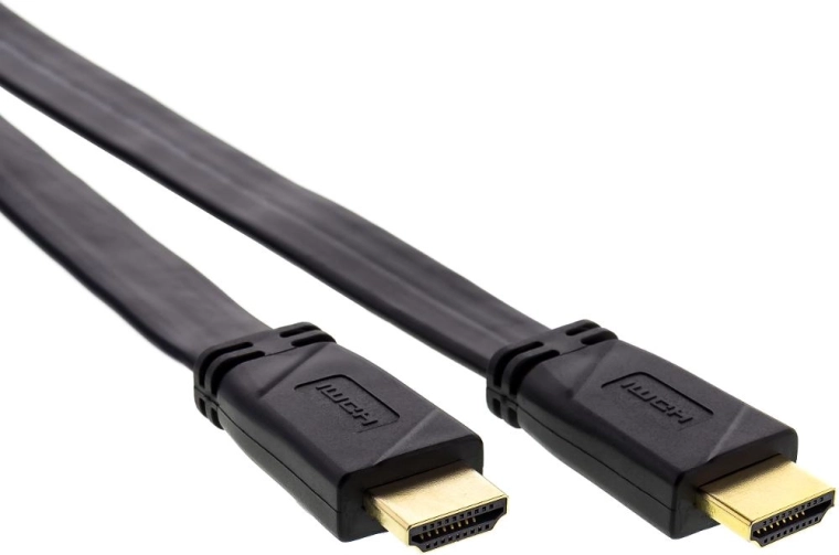 Sencor fladt HDMI 2.0-kabel med ethernet, 1,5 m