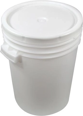 Plasttønde UNIVERSAL 35 l med låg og håndtag