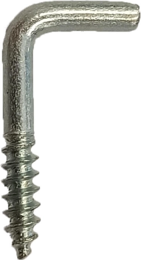 Krogskrue til træ 60 × 4,5 mm, galvaniseret (200 stk.)