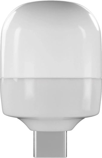 Retlux mini-LED-pære med USB-C, 0,3 W, varm hvid