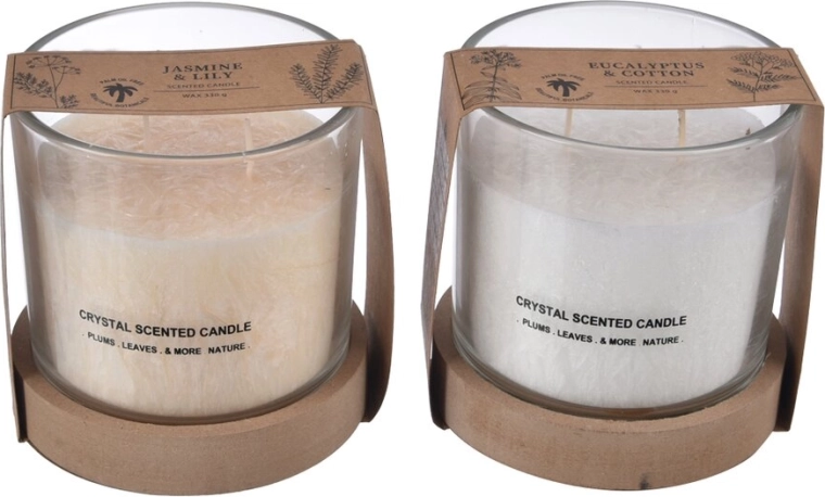 Duftlys i glas ECO 330 g