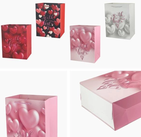 Gavepose 23 × 18 × 10 cm – mix af motiver