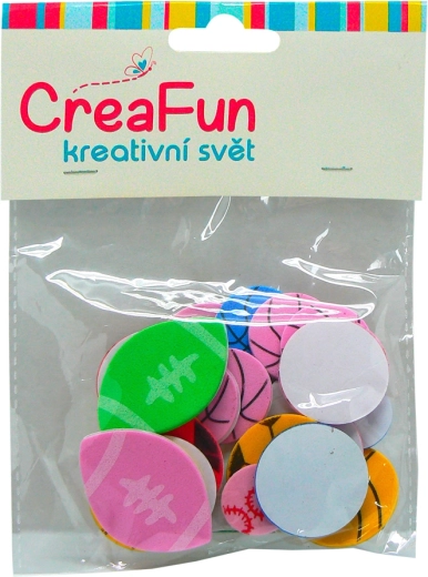 Sæt med farvede kugler 3,2 cm – 25 stk.