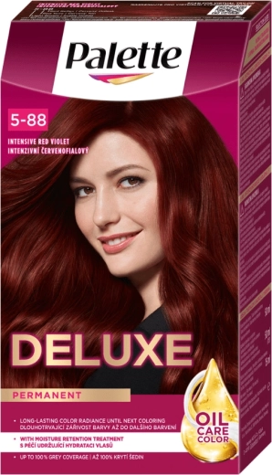 Palette Deluxe intensiv rødviolet permanent hårfarve 50 ml