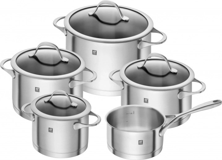 ZWILLING Essence-grydesæt i rustfrit stål - 5 dele