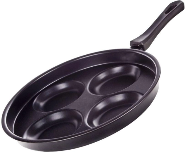 Pandekagepande 24 cm med 4 sektioner og non-stick belægning