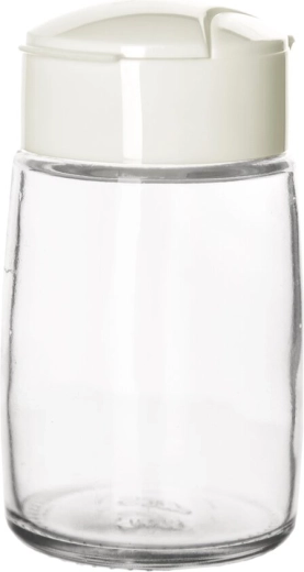 Krydderiglas Drop i glas med plastlåg