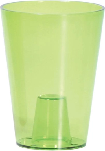 Orkidékrukke COUBI ORCHID 13 cm – transparent grøn