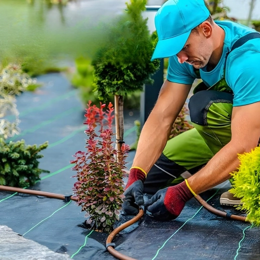 Agrotextil 90 g/m² 1,6 × 50 m sort UV – vævet ukrudtsdug til jorddækning