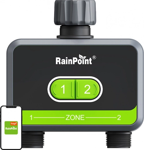 To-zoners smart vandingsur med RainPoint-app