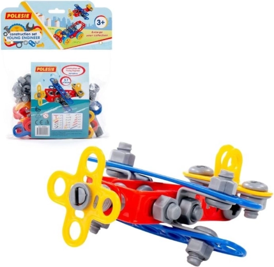 Byggesæt ung ingeniør – fly, 57 dele