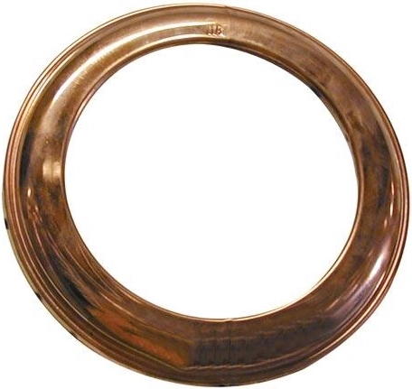 Røgring i kobber 125 mm