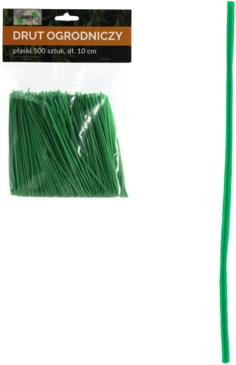 Flade havetrådbindere 10 cm – 500 stk.