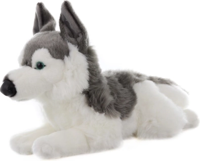 Plysbamse husky 43 cm