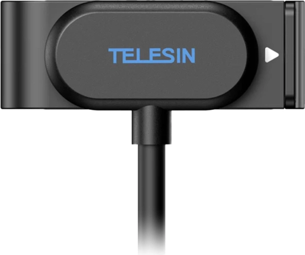 Magnetisk opladningsadapter med sidecover til GoPro HERO 9–13 TELESIN