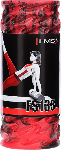 Massage-skumrulle HMS FS133 33 cm rød