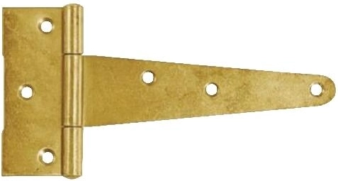 Trekantet hængsel 150 × 35 × 80 × 2 mm, gulforzinket stål