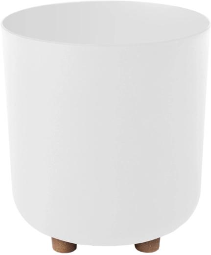 Sofia plantekrukke hvid LAMELA 24 cm