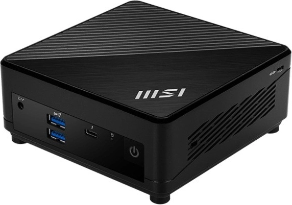 Mini-pc MSI Cubi 5 uden OS med Intel Core 3 100U, UHD-grafik, Wi‑Fi og Bluetooth, sort
