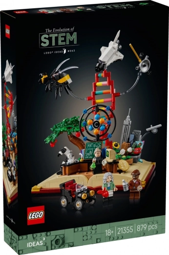 LEGO Ideas 21355 Evolution af naturvidenskab – samlermodel til voksne