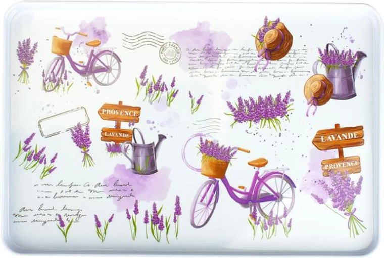 Serveringsbakke Rektangel Ny lavendel 40,4 × 27,2 × 2,2 cm