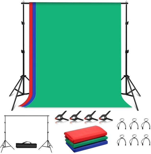 Foto baggrund Puluz 2x2m med tre varianter