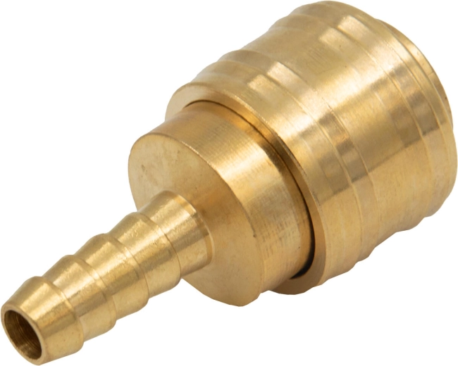 Hurtigkobling til havevandslange 3/8" 9 mm i messing