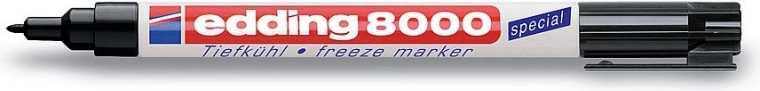 Frysemarker edding 8000, sort