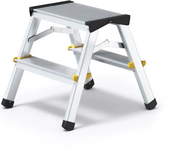 Aluminiums dobbelt-sidet trin PROFI 2x2